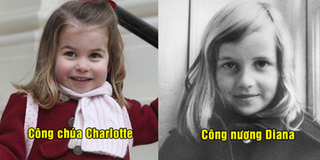 Cả thế giới sửng sốt khi phát hiện Công chúa Charlotte giống Công nương Diana quá cố như 2 giọt nước