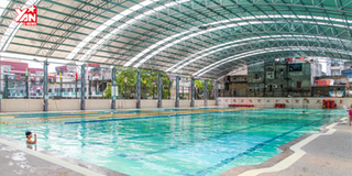 Giải nhiệt giữa thời tiết nóng hầm hập tại hệ thống hồ bơi Olympia tiêu chuẩn quốc tế