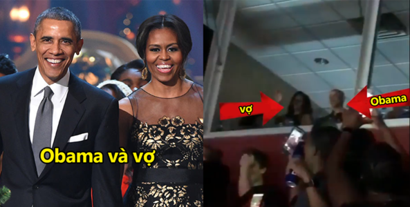 Cựu tổng thống Obama và vợ khiêu vũ trong “On The Run II’ của Beyonce & Jay-Z