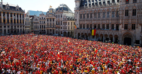 Đây là cách người dân Bỉ ăn mừng, chào đón Eden Hazard và bầy "quỷ đỏ" trở về nước