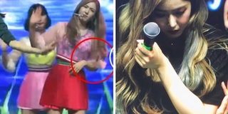 Bị trật khớp vai vẫn cố gắng biểu diễn, SinB (GFriend) được fan Kpop khen ngợi hết lời