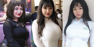 Những 10x khốn đốn vì sở hữu vòng 1 khủng: Người được khen, kẻ bị chửi sấp mặt