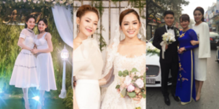 Dàn mỹ nhân Việt dự đám cưới người thân: Người xinh đẹp lấn át cô dâu, người giản dị không ngờ