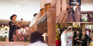 An ninh thắt chặt trong tiệc cưới 5 sao của con gái nghệ sĩ Hồng Vân