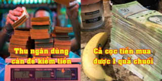 Người dân Venezuela khổ sở vì phải cân tiền để mua hàng