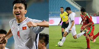 U23 Việt Nam - U23 Oman: Xem lại cú dứt điểm má ngoài chân trái quý như vàng của Văn Hậu