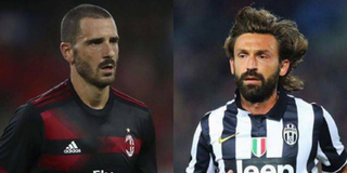 Từ Pirlo đến Bonucci: Đội hình 11 cầu thủ từng khoác áo cả Juventus và AC Milan