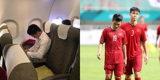 Quang Hải buồn hiu trên chuyến bay trở về Việt Nam, fan xót xa:"Cười lên đi, anh đã làm rất tốt rồi"