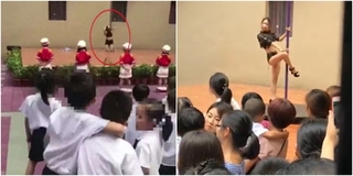 Trường mẫu giáo gây phẫn nộ khi sắp xếp tiết mục múa cột trong ngày lễ khai giảng