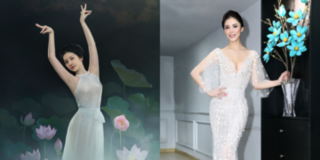 "Chim công làng múa" Linh Nga lần đầu biểu diễn chung sân khấu với Hoa hậu hoàn vũ Rioy Mori