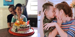 Lê Phương - Quách Ngọc Ngoan đánh lẻ tổ chức sinh nhật cho con trai 6 tuổi