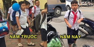 Hài hước như Bi Béo nhà Xuân Bắc: Đi khai giảng thôi cũng khiến cả MXH không nhịn được cười