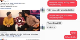 “Tròn, vuông, tam giác”: Trào lưu "chế" đang chiếm sóng hot nhất mạng xã hội Việt
