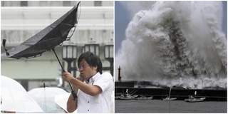 Siêu bão kinh hoàng nhất 25 năm qua đổ bộ Nhật Bản: Hơn 1 triệu người dân di tản, nhiều TP tê liệt