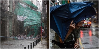 Rời Philippines, siêu bão Mangkhut tiếp tục "tấn công" Hong Kong, 2 nhà máy điện hạt nhân bị đe dọa