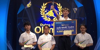 Nam sinh Hà Nội lập kỷ lục điểm số chung cuộc cao “ngất ngưởng” ở Đường lên đỉnh Olympia