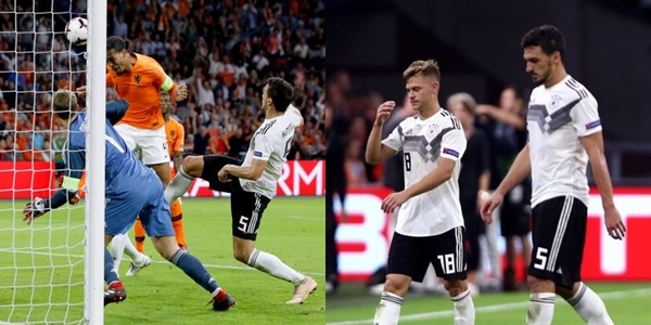 Highlights Hà Lan - Đức: "Cỗ xe tăng" chìm sâu vào khủng hoảng