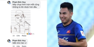“Hoàng tử U23 Việt Nam” lầy lội vẽ troll chân dung các đồng đội tại ĐT Việt Nam