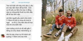 CĐM “đúc kết” khoảng cách địa lý tình yêu: Tất cả đều được, tuyệt đối không trong phạm vi 7-15km