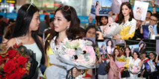 Á hậu Bùi Phương Nga bật khóc khi gặp lại Hoa hậu Trần Tiểu Vy ngày trở về