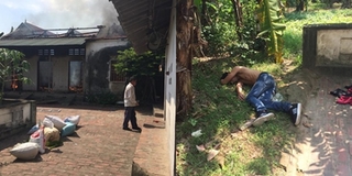 Say rượu, nam thanh niên đốt nhà xong hô hoán hàng xóm sang dập lửa còn mình... lăn ra ngủ ngon lành