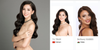 Hoa hậu Trần Tiểu Vy xuất hiện lung linh trên trang chủ chính thức của Hoa hậu Thế giới 2018