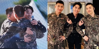 Ấm lòng khi 3 “mẩu” BIGBANG gặp lại nhau trong quân đội, T.O.P và G-Dragon "xuất hiện" đầy bất ngờ