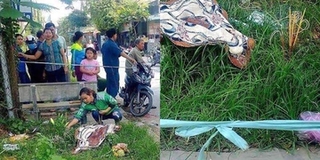 Bình Dương: Phát hiện thi thể bé sơ sinh trong miệng đầy giấy bị vứt bên vệ đường