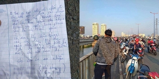 Hé lộ nội dung lá thư tuyệt mệnh của cô gái bắt xe ôm lên cầu Sài Gòn tự tử