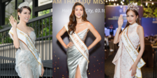 Dàn người đẹp nô nức đến chúc mừng Minh Tú dự thi Hoa hậu Siêu quốc gia 2018