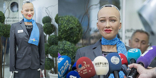 Robot Sophia giờ 'oách' lắm rồi: Được cấp visa như người và trò chuyện với Tổng thống