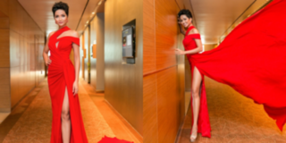 Hoa hậu H'Hen Nie "dậy sóng" MXH với màn catwalk trên nền nhạc Miss Universe