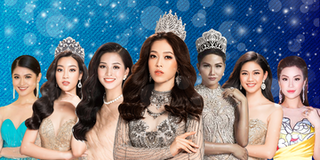 Dàn Hoa hậu, Á hậu đồng loạt gửi lời chúc đến Bùi Phương Nga trước đêm chung kết Miss Grand