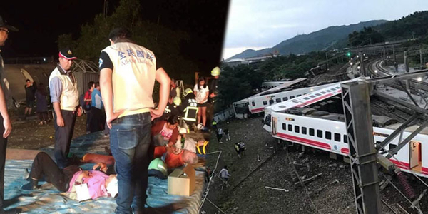 Toàn cảnh vụ tàu hỏa trật bánh khiến ít nhất 18 người chết ở Đài Loan