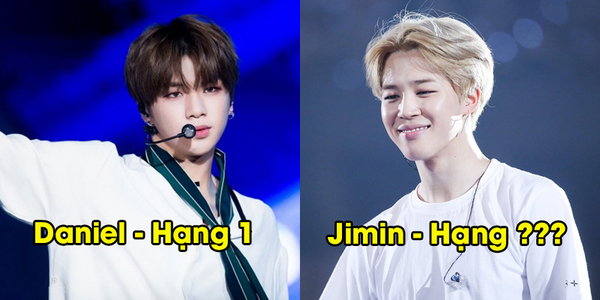 Center quốc dân Kang Daniel phục thù thành công, giành lại “ngôi vương” từ tay Jimin (BTS)