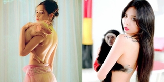 Chi Pu khoe lưng trần cùng thú cưng trong teaser MV nhưng sao lại giống HyunA đến lạ