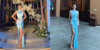 Hoa hậu Trần Tiểu Vy lại được BTC Miss World để mắt nhờ diện váy xanh "thần thánh"