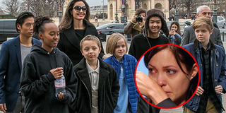 Hậu ly hôn: Angelina Jolie bị sốc hoàn toàn khi 6 đứa con đều khao khát được sống với bố Brad Pitt