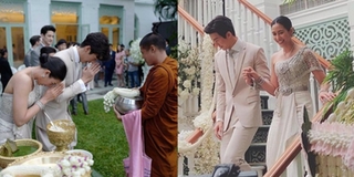 Lễ cưới truyền thống đã diễn ra, "hoàng tử Thái Lan" Push Puttichai chính thức là "chồng người ta"
