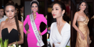 Dàn sao Việt lộng lẫy đến chúc mừng H'Hen Niê trước giờ lên đường dự thi Miss Universe 2018