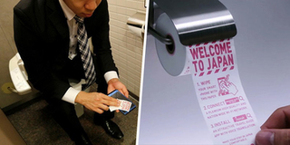 "Tròn mắt" với loại giấy vệ sinh toilet công cộng tại Nhật, kinh ngạc ngay ánh nhìn đầu tiên
