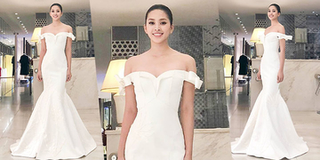 Hé lộ trang phục dạ hội của Hoa hậu Tiểu Vy trong phần thi Top Model - Miss World 2018