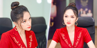 Hương Giang diện váy đỏ đi tìm người đại diện Việt Nam dự thi Hoa hậu Chuyển giới quốc tế
