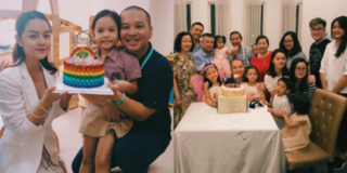 Phạm Quỳnh Anh - Quang Huy tái hợp mừng sinh nhật con gái như chưa hề có cuộc ly hôn