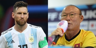 Thầy Park hâm mộ Messi, chọn Việt Nam là đội tuyển trong mơ
