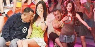 Ông trùm hại đời Lam Khiết Anh bị tung loạt ảnh nhạy cảm khi giở trò sàm sỡ nhiều sao nữ