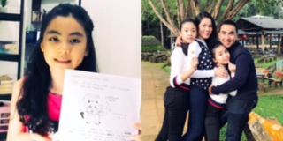 Chỉ mới 10 tuổi, con gái út nhà MC Quyền Linh "bắn" tiếng Anh cực trôi chảy