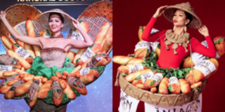 Phản ứng của CĐM khi "Bánh mì" trở thành trang phục dân tộc chính thức của Hoa hậu H'Hen Niê?