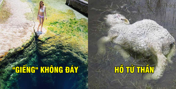 Rùng rợn 5 hồ nước "tử thần" đẹp ma mị nhưng chết chóc không ngờ: có hồ thảm sát gần 2000 người!