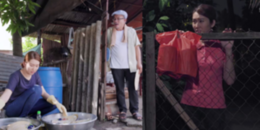 Rớt nước mắt với cảnh Hân gom góp tiền mua sữa, lén nhìn con trai từ đằng xa